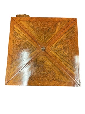 Lot 46 - A reproduction French Empire style kingwood...