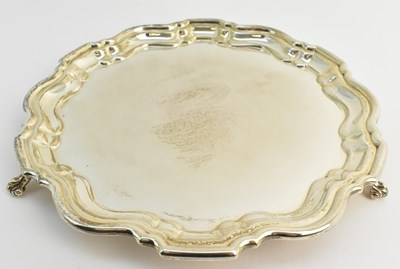 Lot 1155 - ROBERT PRINGLE; a George V hallmarked silver...