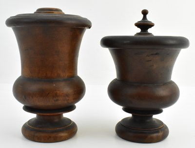 Lot 323 - Two 18th/early 19th century Scottish turned...