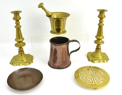 Lot 455 - A pair of good early 19th century heavy solid...