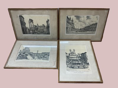 Lot 389 - AFTER ANTONIO CARBONATI; a collection of four...