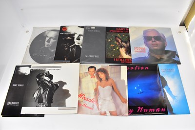 Lot 316 - GARY NUMAN; nine records comprising 12"...