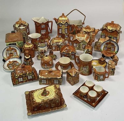 Lot 166 - PRICE KENSINGTON; a quantity of cottage ware...