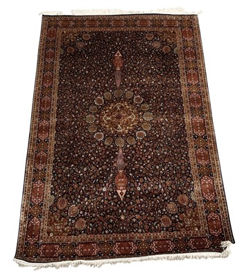 Lot 103 - A Victoria & Albert design silk hand woven...