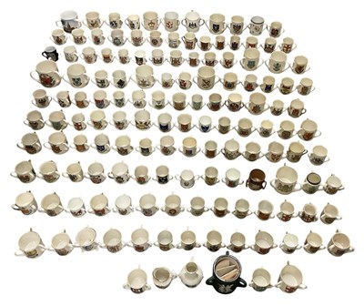 Lot 489 - One hundred and forty-three mostly crested...