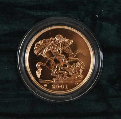 Lot 1460 - ROYAL MINT; a cased 2001 United Kingdom...