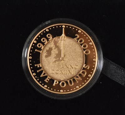 Lot 1461 - ROYAL MINT; a cased Millennium gold proof...