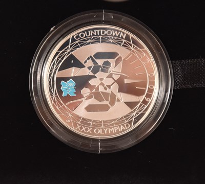 Lot 1509 - ROYAL MINT; a cased 2009 silver proof £4 coin,...