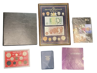 Lot 1520 - A small collection of assorted all world coins,...