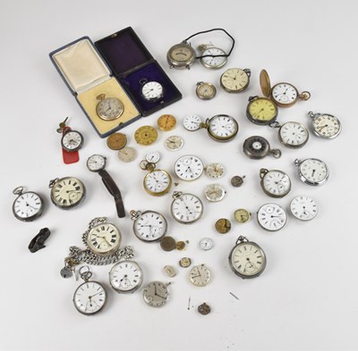 Lot 1092 - Collection of pocket watches.