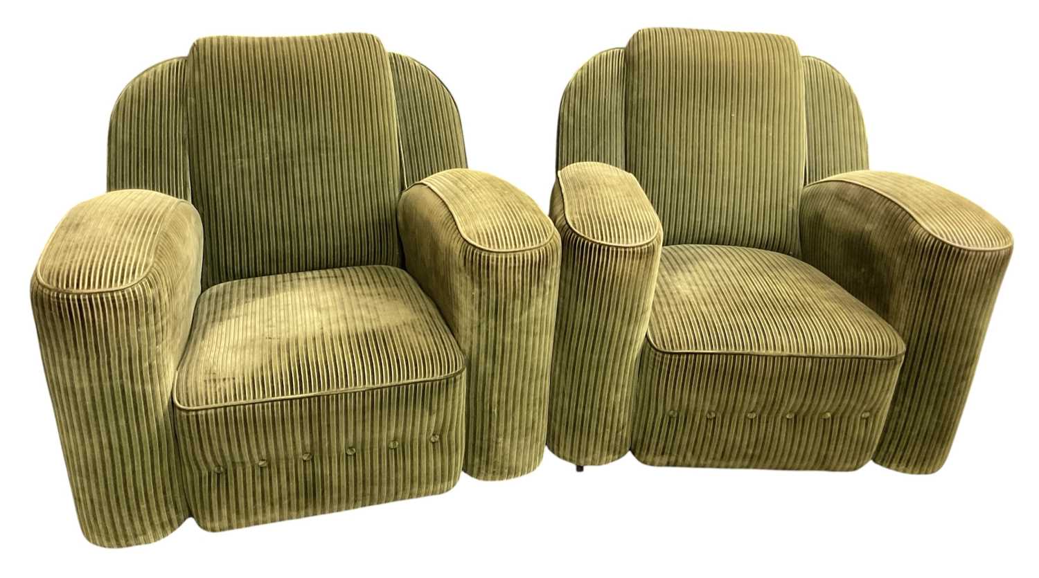 Lot 25 - A pair of stylish early 20th century Art Deco...