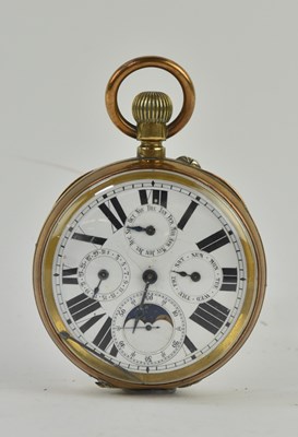 Lot 1540 - A late 19th/early 20th century gold plated...