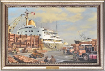 Lot 450 - COLIN VERITY (1924-2011); oil on canvas, 'Ben...