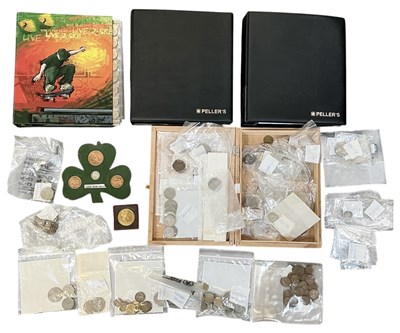 Lot 1513 - A quantity of assorted all world coins, in...