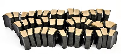 Lot 396 - Thirty-nine miniature volumes of Shakespeare...
