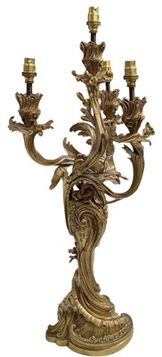 Lot 120 - A late 19th/early 20th century French gilt...