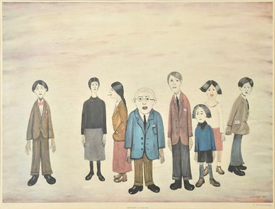 Lot 6 - LAURENCE STEPHEN LOWRY RA RBA (1887-1976);...