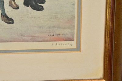 Lot 6 - LAURENCE STEPHEN LOWRY RA RBA (1887-1976);...