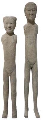 Lot 1035 - A pair of Chinese Han dynasty (206 BC – AD...