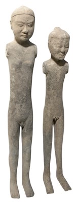 Lot 1036 - A pair of Chinese Han dynasty (206 BC – AD...