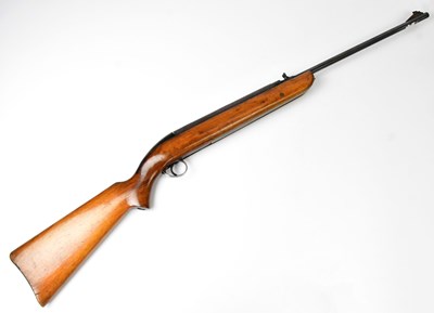 Lot 564 - A vintage air rifle, top loading with...