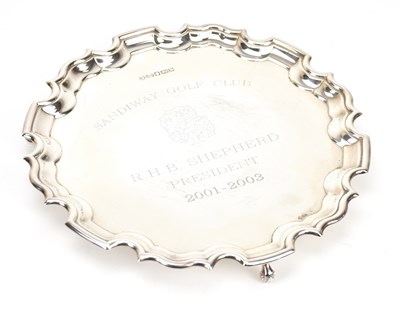 Lot 395 - CARRS OF SHEFFIELD; an Elizabeth II hallmarked...