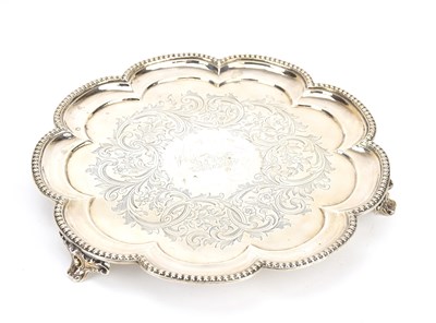 Lot 377 - WILLIAM EATON; a George III hallmarked silver...