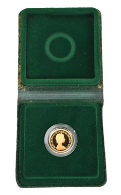 Lot 518 - An Elizabeth II proof full sovereign, 1980,...