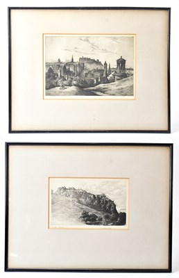 Lot 2276 - Two late 19th century pencil signed engravings,...