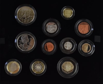 Lot 1485 - ROYAL MINT; a cased 'The 2012 United Kingdom...