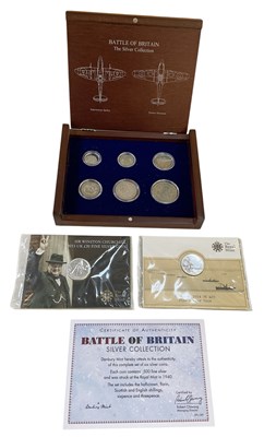 Lot 1518 - DANBURY MINT; a cased encapsulated proof 0.500...