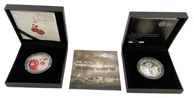 Lot 1516 - ROYAL MINT; a cased encapsulated Alderney £5...