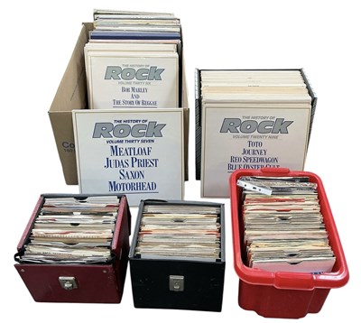 Lot 409 - A quantity of assorted records, LPs and 45s,...
