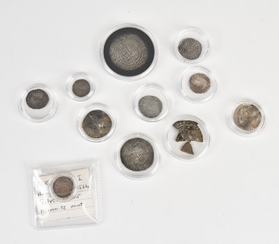 Lot 547 - A collection of hammered silver coins, some...