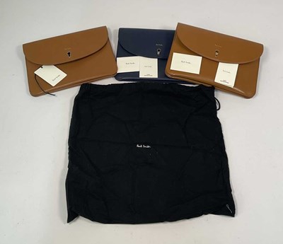Lot 312 - PAUL SMITH; three leather documents holders,...