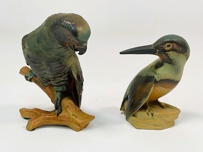 Lot 241 - BING & GRONDAHL; a painted stoneware model of...