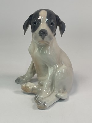 Lot 244 - ROYAL COPENHAGEN; a porcelain model of a...