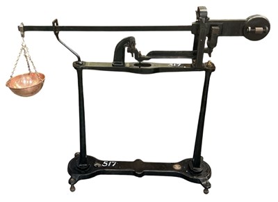 Lot 307 - A pair of early 20th century black painted...