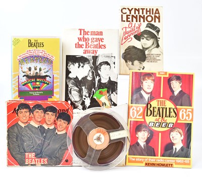 Lot 307 - THE BEATLES; a collection of ephemera and...