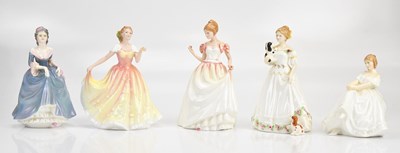Lot 1449 - ROYAL DOULTON; four figures comprising...