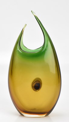Lot 186 - MURANO; a large sommerso glass vase of ovoid...