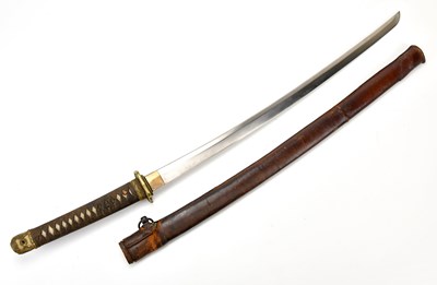 Lot 1045 - A Japanese WWII katana attributed to Seiko Ju...