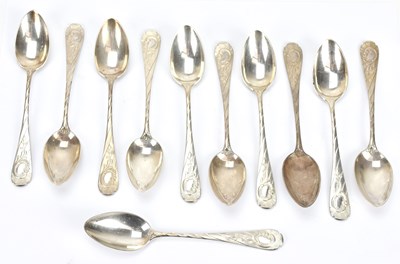 Lot 267 - A set of eleven Continental 800 grade...