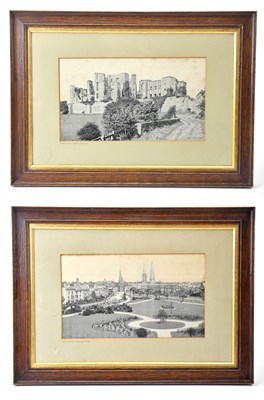 Lot 2173 - THOMAS STEVENS COVENTRY LTD; a pair of woven...
