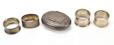 Lot 368 - HORTON & ALLDAY; an Edward VII hallmarked...