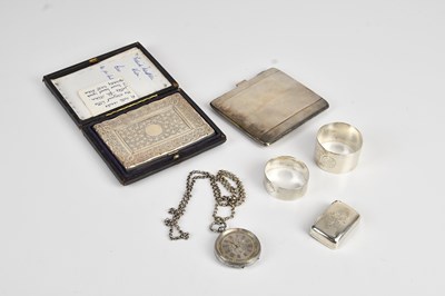 Lot 118 - FREDERICK MARSON; a Victorian hallmarked...