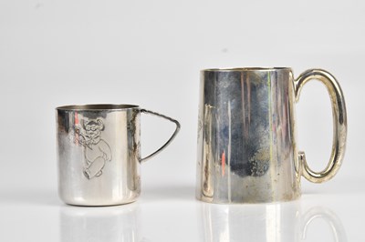Lot 146 - WALKER & HALL; a George V hallmarked silver...