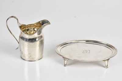 Lot 125 - HENRY NUTTING; a George III hallmarked silver...