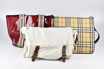 Lot 1420 - A Nova Check coated canvas flap-over top...