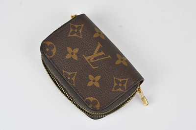 Lot 1281 - LOUIS VUITTON; a coated canvas brown monogram...